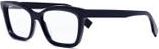 Fendi Demo Square Ladies Eyeglasses FE50057I 090 52