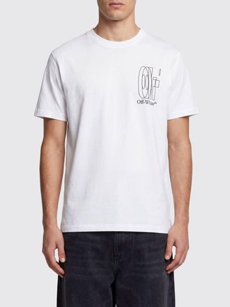 Off-white T-shirt in cotone Arrow
