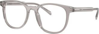 Prada Glasses, unisex, Gray, Size: 52 MM 0PR A15V