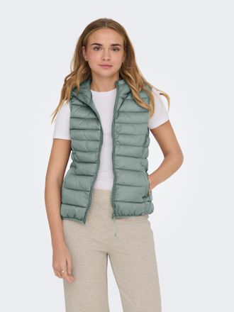 Only ONLNEWTAHOE HOOD WAISTCOAT OTW NOOS Kunstfaser