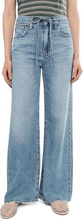 Madewell Ultimate Wide in Raebrook Womens Jeans Raebrook Wash : 30 31, Cotton/Denim/Lyocell