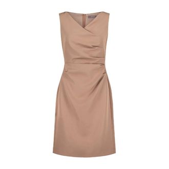 Vera Mont Dames, Jurken, Bruin, Maat: L