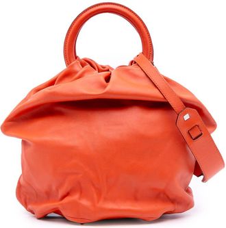 Loewe Pre-owned Loewe Small Gathered Lambskin Bounce Bag Ladies 511509