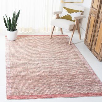 Safavieh Metro Hand Made Area rug, Ivory / Red Contemporary Style Non-Shedding