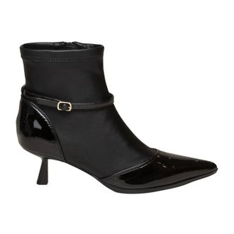Gioseppo Caspian Enkellaarsjes - Dames - Schoenen - Zwart - Maat: 40 EU Poliester