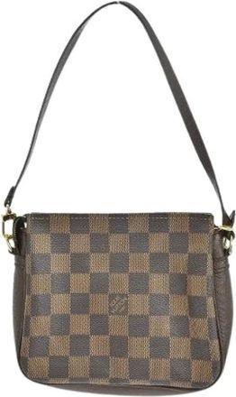 Louis Vuitton Pre-owned Shoulder Bags, female, Brown, Size: ONE SIZE Pre-owned Trousse Make Up Bag