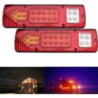 OEM Adecuado Para Luces Traseras Led Lntyq 2x, 19 Bombillas Led, 12v, Apto Para Camiones, Autocaravanas, Furgonetas Y Remolques N&aacute;uticos