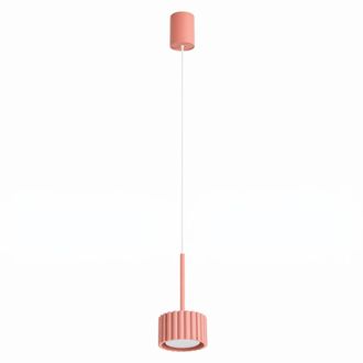 Sollux Lighting L&aacute;mpara colgantes melocot&oacute;n aluminio alt. 125 cm