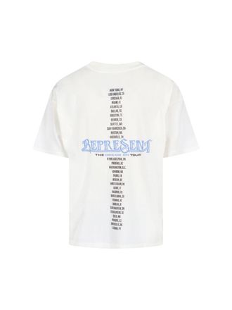 Represent Mens T-Shirts And Polos White Cotton