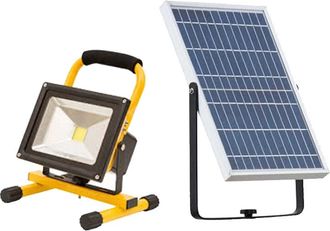 Fabrilamp Fabrilamp - Proyector Portatil Solar Serie Helios Led 20w 1800lm Carga Solar