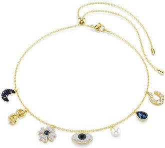 Swarovski Symbolica Charm Necklace in Blue Multi at Nordstrom
