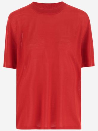 ARMARIUM Wool T-shirt With Logo