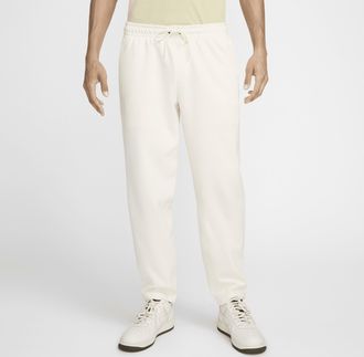 Nike Mens Primary Fleece Dri-FIT UV Tapered Performance Pants in Brown | FZ5850-110