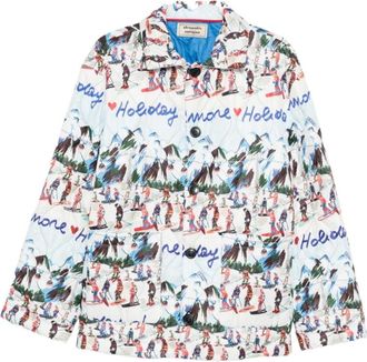 Alessandro Enriquez Jassen, Dames, Veelkleurig, M, Trapuntata Jacket