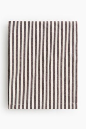 H&M Tischdecke aus Leinenmix - Brown