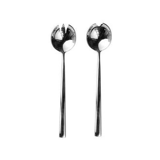 Mepra Movida Salad Serving Set - 2 Pieces in Silver at Nordstrom