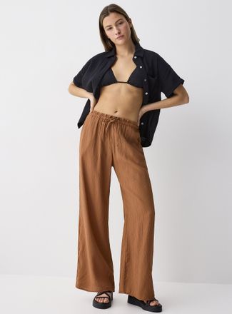Twik Womens Airlie wide-leg pant