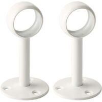 OEM Soporte De Techo Para Barra De Cortina De 25 Mm, Soporte De Acero Inoxidable Para Cortinas, Fijaci&oacute;n Para Barras De Cortina Con Un Di&aacute;metro De 25 Mm -
