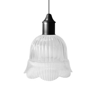 Tosel Suspensi&oacute;n vidrio transparente D18,5 cm