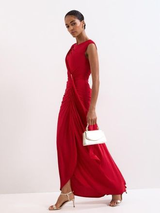 Phase Eight Donna Maxi Dress in Red at Nordstrom, Size 20