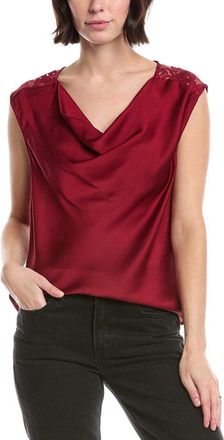 Vince Camuto Deep Drape Tank Top