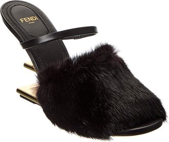 Fendi Fendi First Leather Sandal