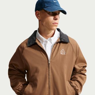 Nike Mens Club Campus Jacket in Brown | IO4162-270