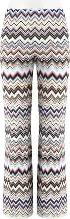 Missoni Straight-leg Wool Chevron Trousers