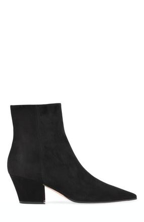 Gianvito Rossi Keinna Bootie 55 Booties in Black Suede at Nordstrom, Size 41.5