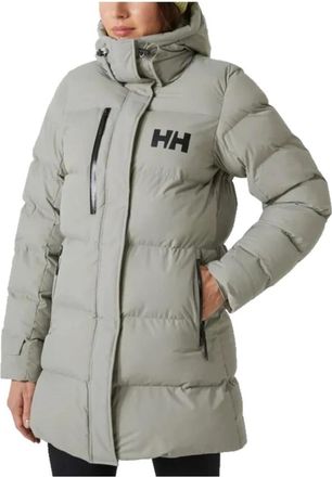 Helly Hansen Parkas, female, Gray, Size: M Adore Puffy Parka with Reflective Elements
