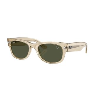 Ray-Ban Mega Wayfarer II Zonnebril - unisex - Zonnebrillen - Grijs - 55 MM - Accessoires