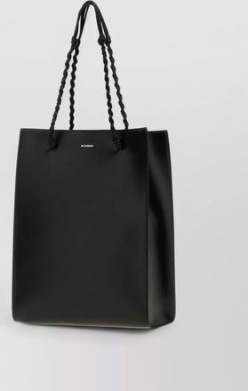 Jil Sander leather tote bag