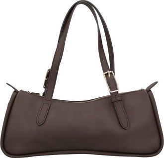 Longchamp Looong Leather Shoulder Bag