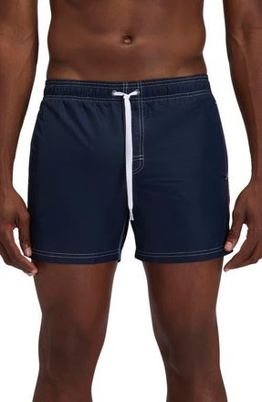 Sundek Stripe Board Shorts in Vintage Dark Navy at Nordstrom, Size Xx-Large