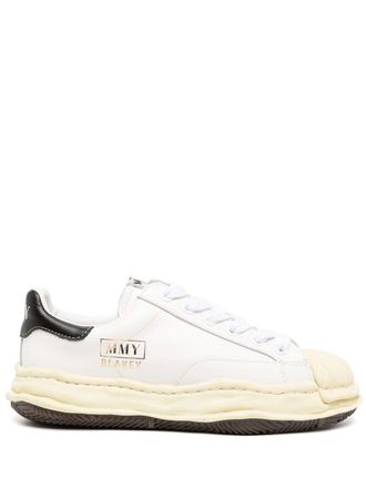 Miharayasuhiro Blakey low-top sneakers - unisex - Calf Leather/Polyester/Rubber - 41 - White