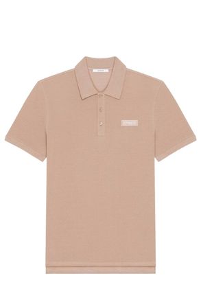 Givenchy BRANDED PIQUET POLO Size: XXL, colour: BEIGE