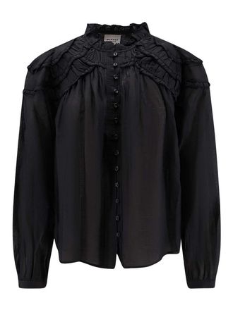 Isabel Marant Christa shirt in organic and viscose cotton