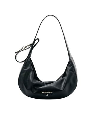 Patrizia Pepe New Moon Leather Shoulder Bag