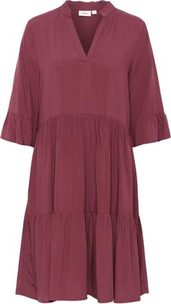 Saint Tropez Jurken - Dames - Jurken - Rood - Maat: XS