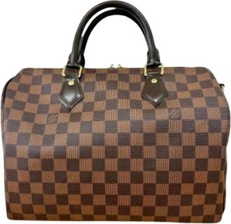 Louis Vuitton Pre-owned Handbags, female, Brown, Size: ONE SIZE Pre-owned Vintage Handbag