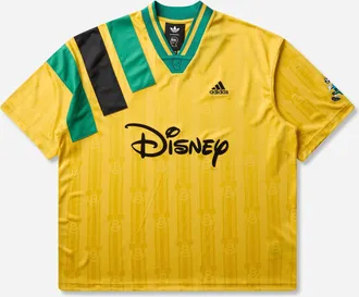 adidas Brain Dead x Disney Football Jersey Bold Gold