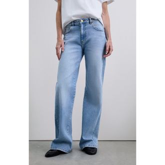 Scalpers Bootcutrelax Denim in Lightindigo at Nordstrom, Size 34 Eu