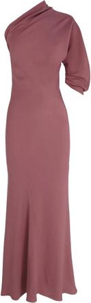 Cortana Kleedjes, Dames, Roze, XS, Bias-Cut Avondjurk