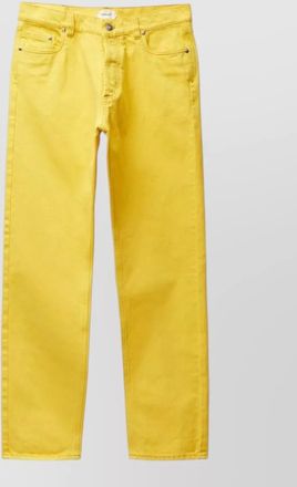 Versace straight leg trousers chain detail pockets