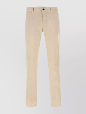 Incotex mens slim fit cotton trousers