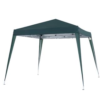 OUTSUNNY Carpa plegable 240x240x250 cm verde