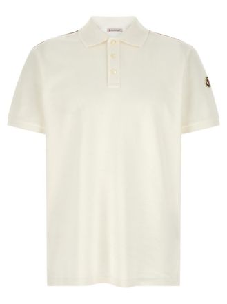 Moncler Off White Logo Polo