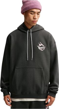 Nike Solo Swoosh Fleece Hoodie - Heren - Sport - Grijs - Maat: S Fleece