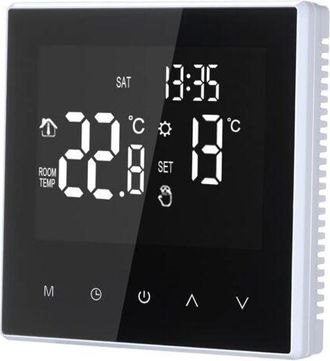 OEM Termostato 16a Para Calefacci&oacute;n Por Suelo Radiante, Controlador Digital De Temperatura, Ciclo Semanal Programable, Calefacci&oacute;n El&eacute;ctrica - Termostato 