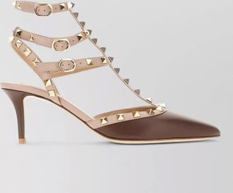 Valentino Garavani leather rockstud pumps